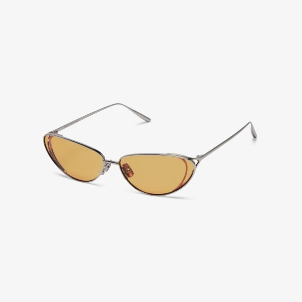 Christopher Esber Milla 96 Sunglasses in Amber | Sunglasses | Luxury Shoes 