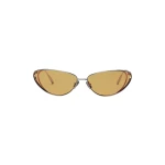 Christopher Esber Milla 96 Sunglasses in Amber | Sunglasses | Luxury Shoes 