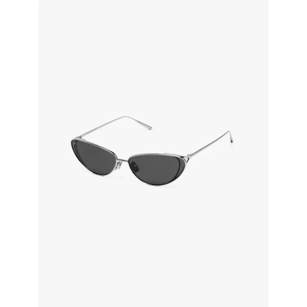 Christopher Esber Milla 96 Sunglasses in Beluga | Sunglasses | Luxury Shoes 