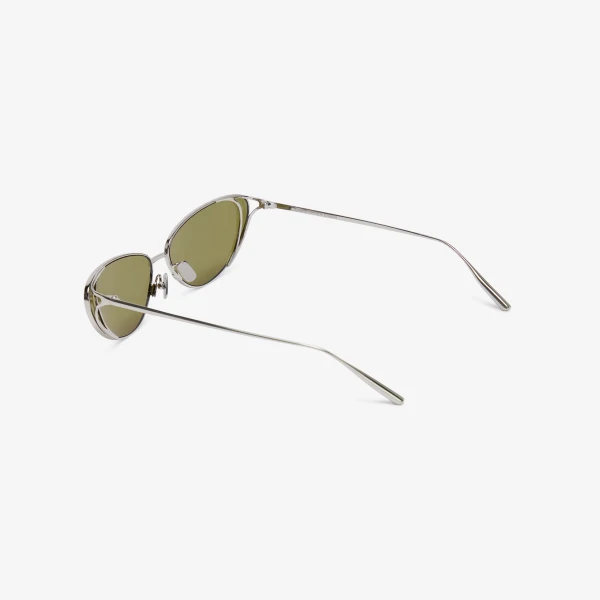 Christopher Esber Milla 96 Sunglasses in Olive | Sunglasses | Luxury Shoes 
