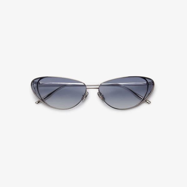 Christopher Esber Milla 96 Sunglasses in Ultramarine | Sunglasses | Luxury Shoes 