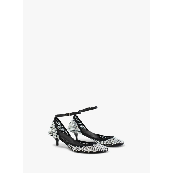 Christopher Esber Minette Bezeled Ballet Mary Jane Heel in Black | Heels | Luxury Shoes 