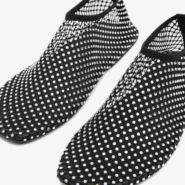 Christopher Esber Minette Flat in Black | Flats | Luxury Shoes 