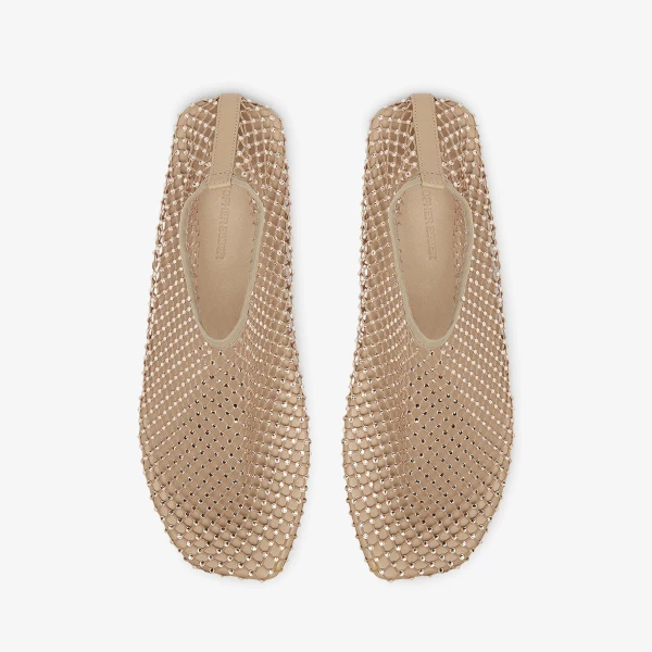 Christopher Esber Minette Flat in Butter | Flats | Luxury Shoes 