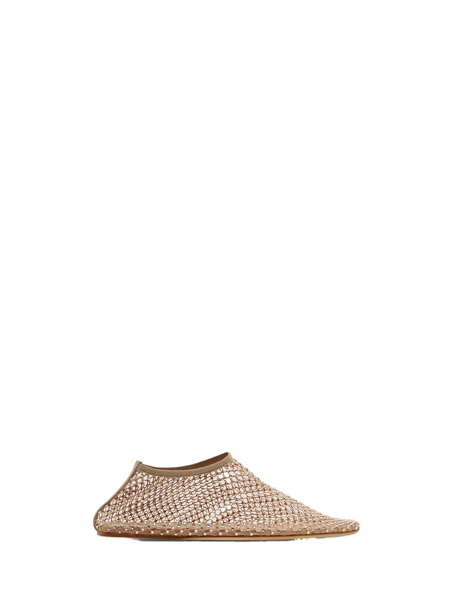 Christopher Esber Minette Flat in Shell Christopher Esber Minette Flat in Shell | Flats | Luxury Shoes