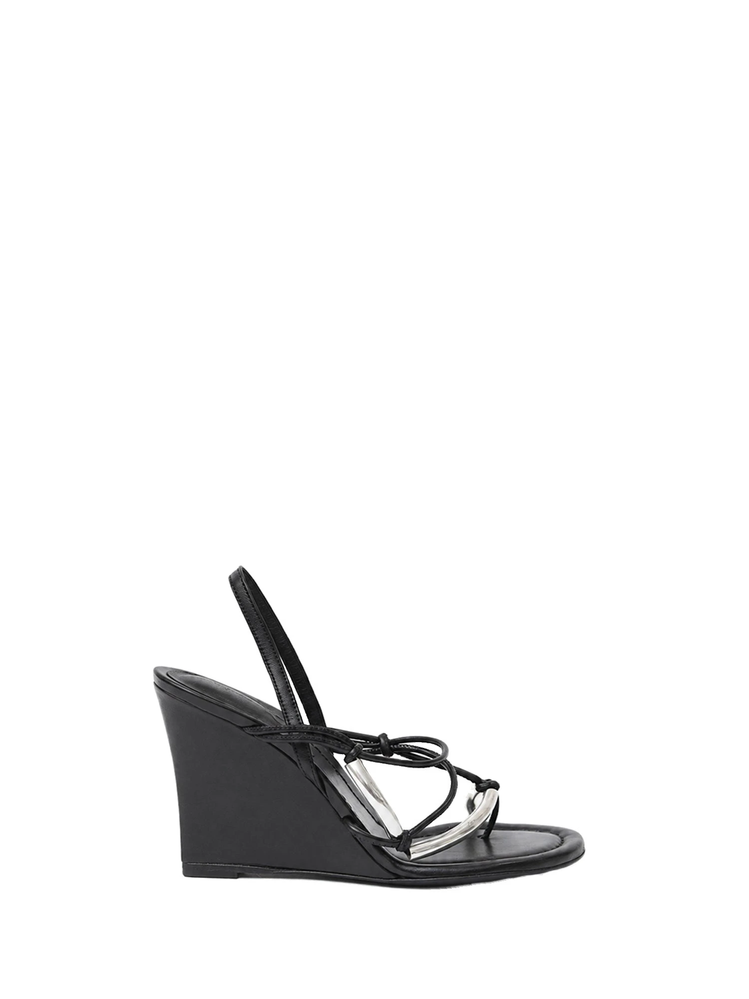 Christopher Esber Molten Wedge in Black Christopher Esber Molten Wedge in Black | Heels | Luxury Shoes