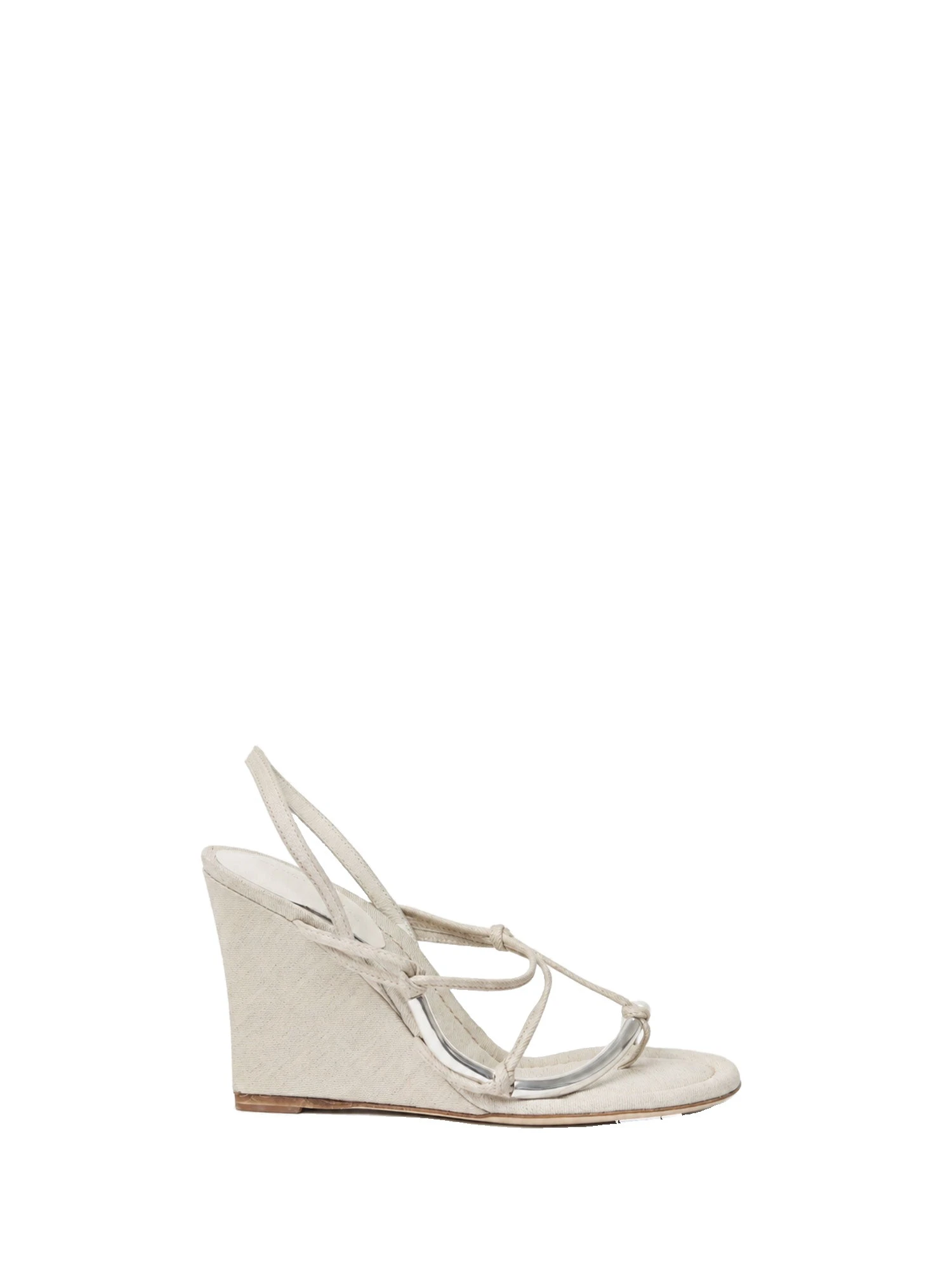 Christopher Esber Molten Wedge in Natural Christopher Esber Molten Wedge in Natural | Heels | Luxury Shoes