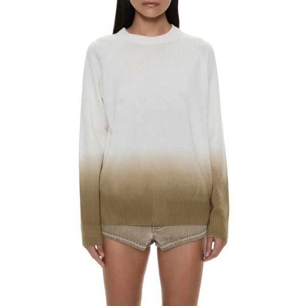 Ombre Monument Sweater in Chalk Shore