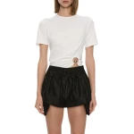 Christopher Esber Orbit Tee in White | T-shirts | Luxury Shoes 