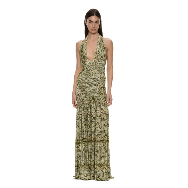 Orion Gown in Feathered Citrine