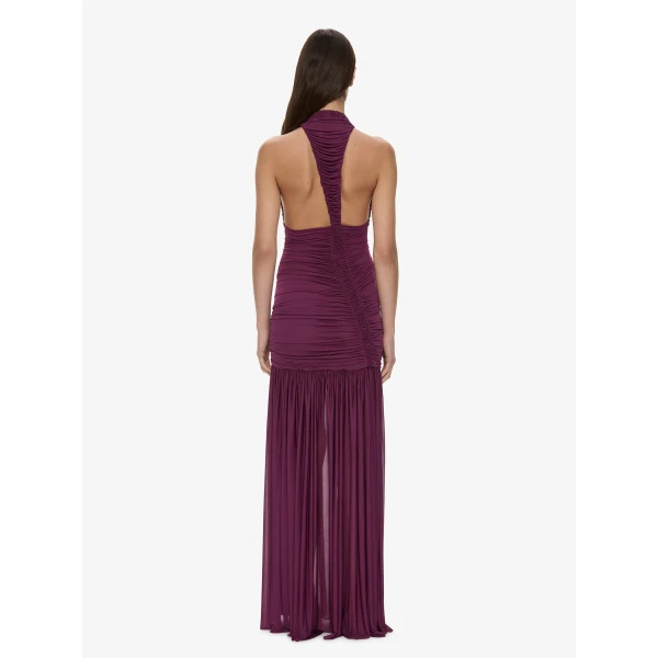 Christopher Esber Orion Gown in Plum | Evening Gowns | Luxury Shoes 