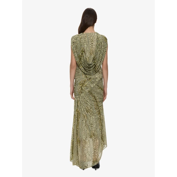 Christopher Esber Orion Midi Skirt in Feathered Citrine | Midi Skirts | Luxury Shoes 