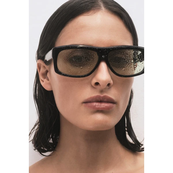 Christopher Esber Paolo 96 Sunglasses in Spearmint | Sunglasses | Luxury Shoes 