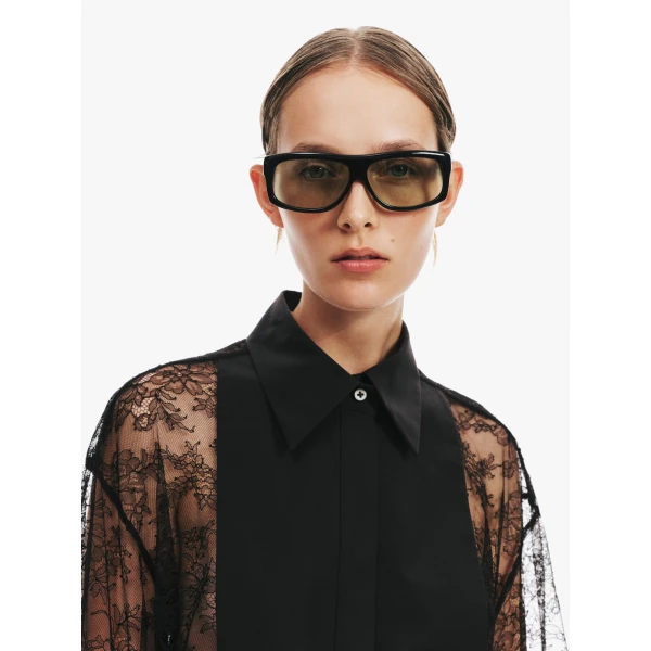 Christopher Esber Paolo 96 Sunglasses in Spearmint | Sunglasses | Luxury Shoes 