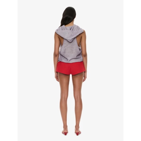 Christopher Esber Piled Hooded Top in Faded Lilac | Tops | Luxury Shoes 