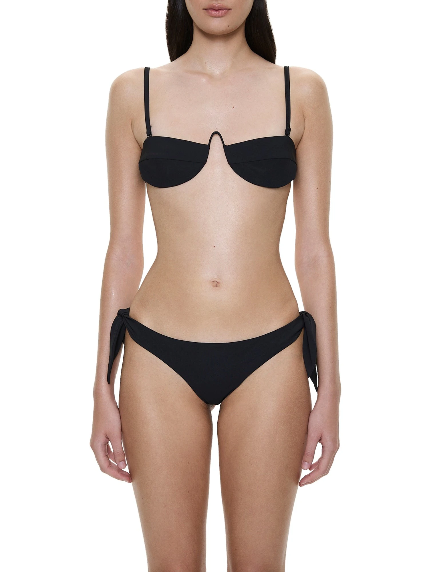 Christopher Esber Porto Side Tie Brief in Black Christopher Esber Porto Side Tie Brief in Black | Bikini | Luxury Shoes