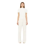 Christopher Esber Redux Heavy Twill Trouser in White | Dresses | Luxury Shoes 