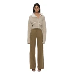 Christopher Esber Relaxed Denim Quartz Jean in Khaki | Denim | Luxury Shoes 