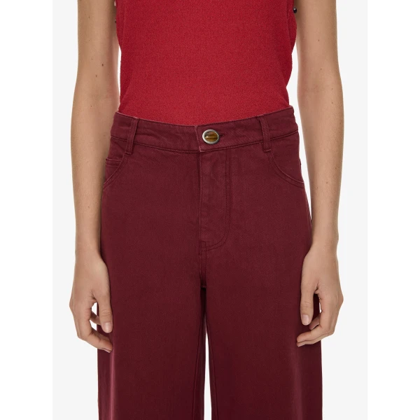 Christopher Esber Relaxed Denim Quartz Jean in Wine | Denim | Luxury Shoes 