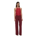 Christopher Esber Relaxed Denim Quartz Jean in Wine | Denim | Luxury Shoes 