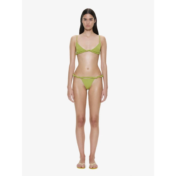 Christopher Esber Rolled Up Brief in Dypsis Green | Bikini | Luxury Shoes 