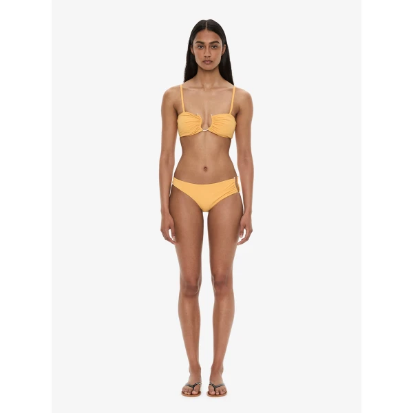 Christopher Esber Ruched Crescent Bandeau in Valencia | Bikini | Luxury Shoes 