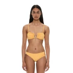 Christopher Esber Ruched Crescent Bandeau in Valencia | Bikini | Luxury Shoes 