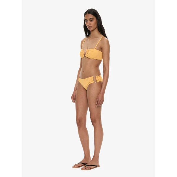 Christopher Esber Ruched Crescent Bandeau in Valencia | Bikini | Luxury Shoes 