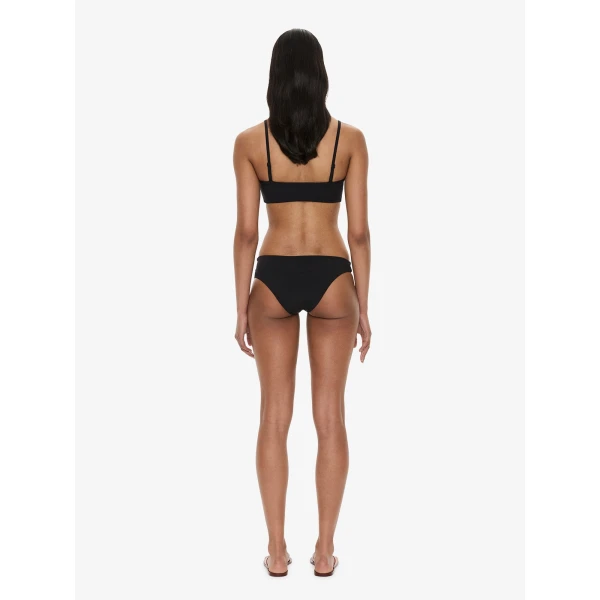 Christopher Esber Ruched Crescent Side Brief in Black | Bikini | Luxury Shoes 