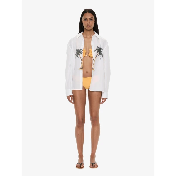 Christopher Esber Ruched Crescent Side Brief in Valencia | Bikini | Luxury Shoes 