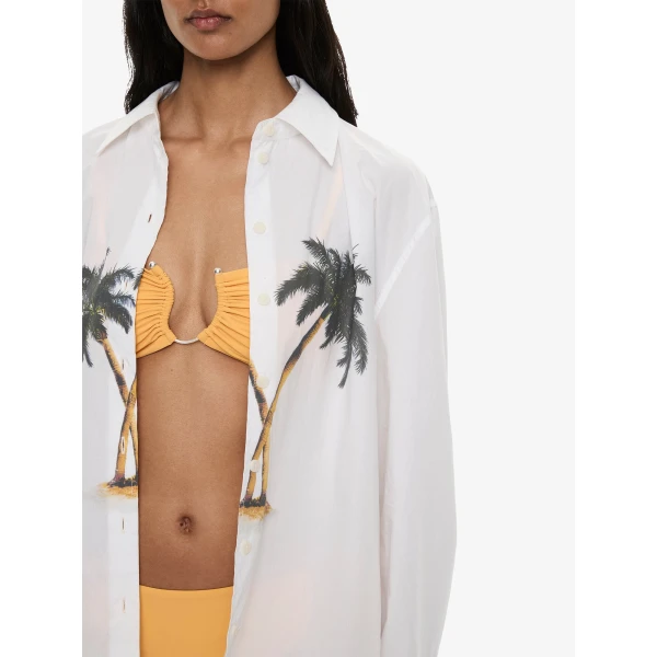 Christopher Esber Ruched Crescent Side Brief in Valencia | Bikini | Luxury Shoes 