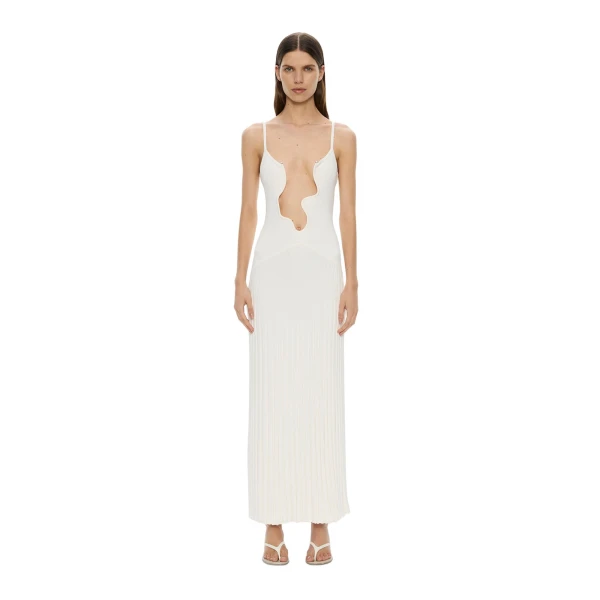 Salacia Wire Sunray Dress in White
