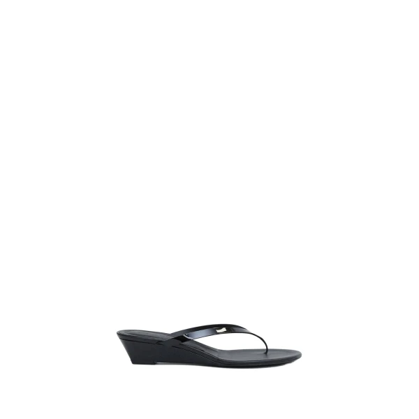 Christopher Esber Scala Wedge in Black | Heels | Luxury Shoes 