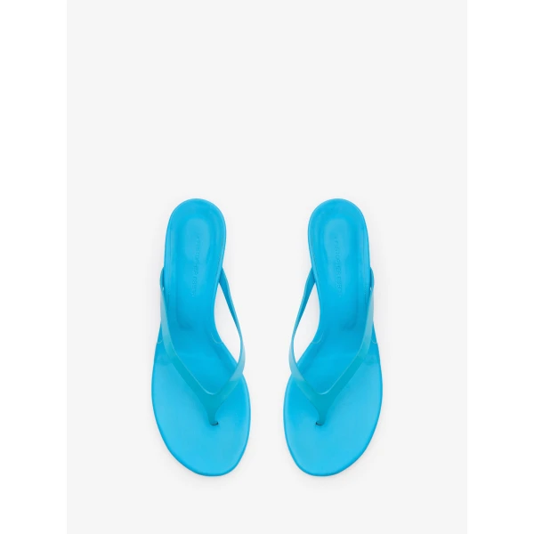 Christopher Esber Scala Wedge in Sea | Heels | Luxury Shoes 