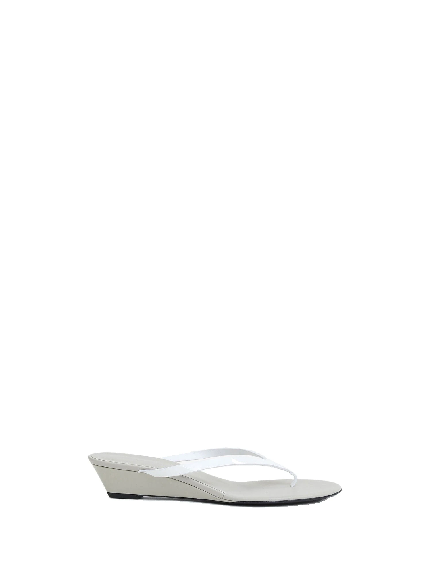 Christopher Esber Scala Wedge in Slate White Christopher Esber Scala Wedge in Slate White | Heels | Luxury Shoes