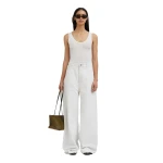 Christopher Esber Sonora Tank Bodysuit in White | Bodysuit | Luxury Shoes 