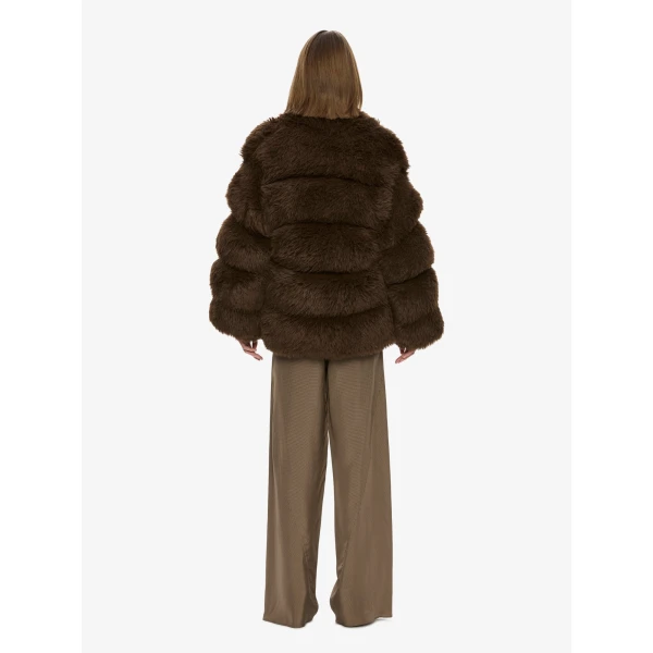 Christopher Esber Tabatha Jacket in Chocolate | Jackets | Luxury Shoes 