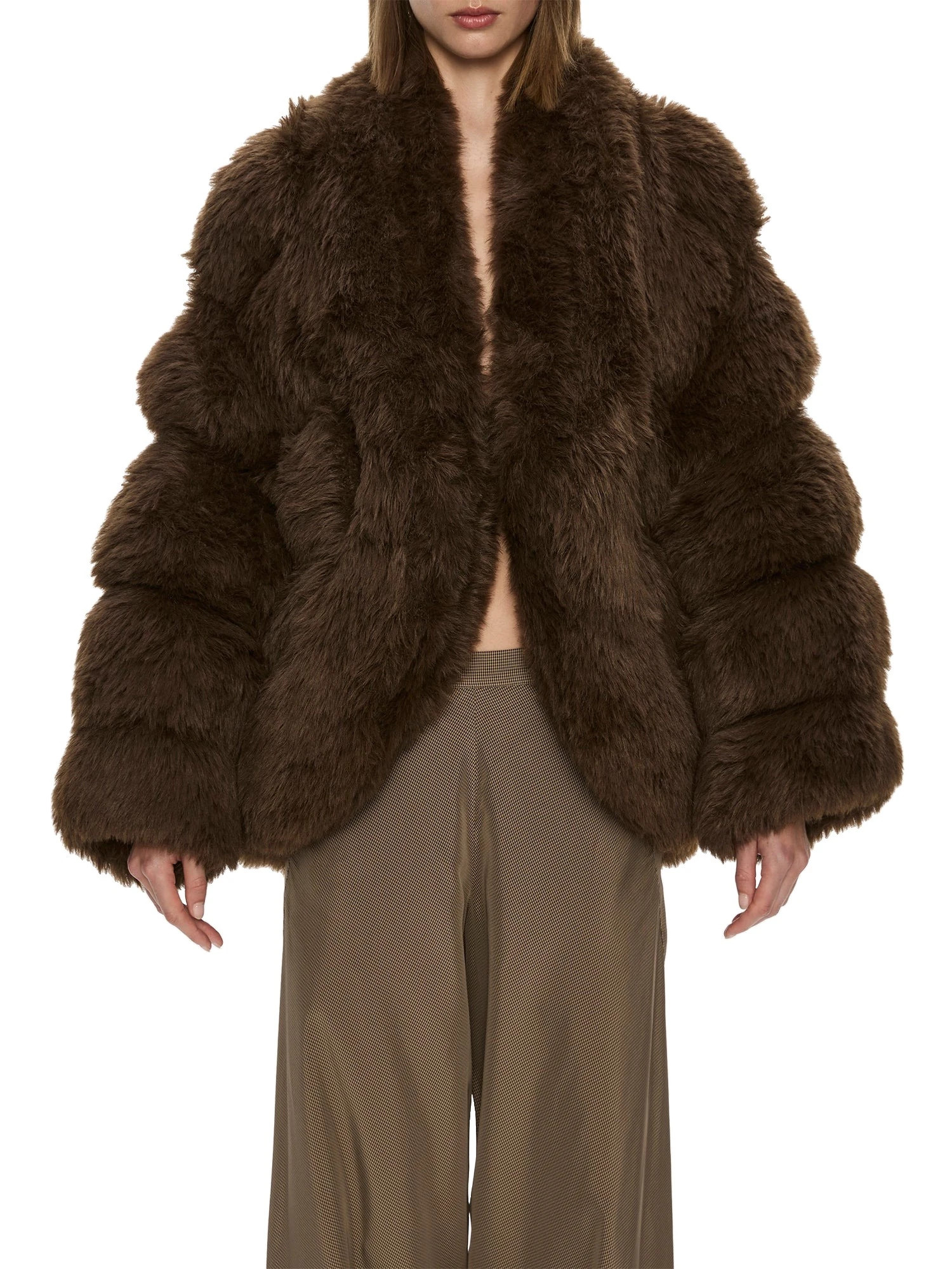 Christopher Esber Tabatha Jacket in Chocolate Christopher Esber Tabatha Jacket in Chocolate | Jackets | Luxury Shoes
