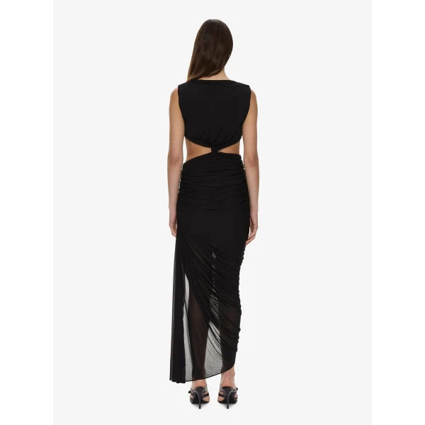Christopher Esber Theia Separation Dress in Black | Maxi Dresses | Luxury Shoes 