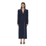 Christopher Esber Torrent Tailored Coat in Ink | Coats | Luxury Shoes 