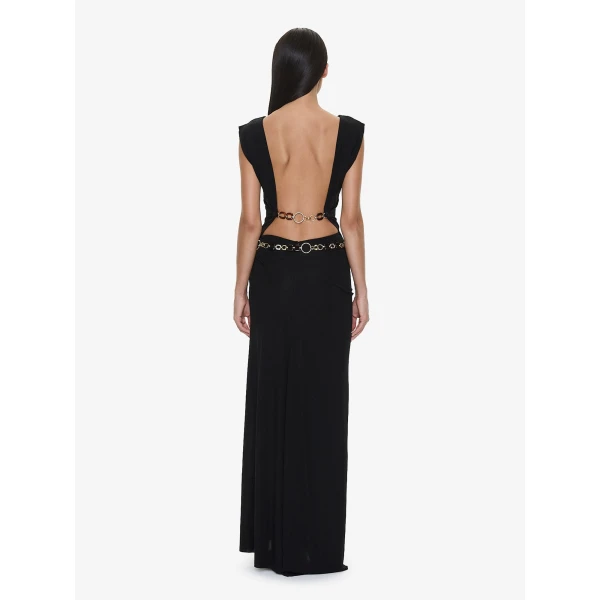 Christopher Esber Tortoise Chain Link Tank in Black | Sleeveless | Luxury Shoes 