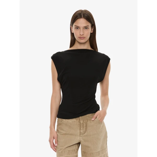 Christopher Esber Tortoise Chain Link Tank in Black | Sleeveless | Luxury Shoes 
