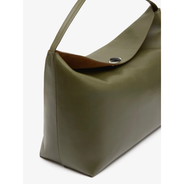 Christopher Esber Turnlock Grande Shoulder Bag in Kombu | Shoulder & Crossbody Bags | Luxury Shoes 