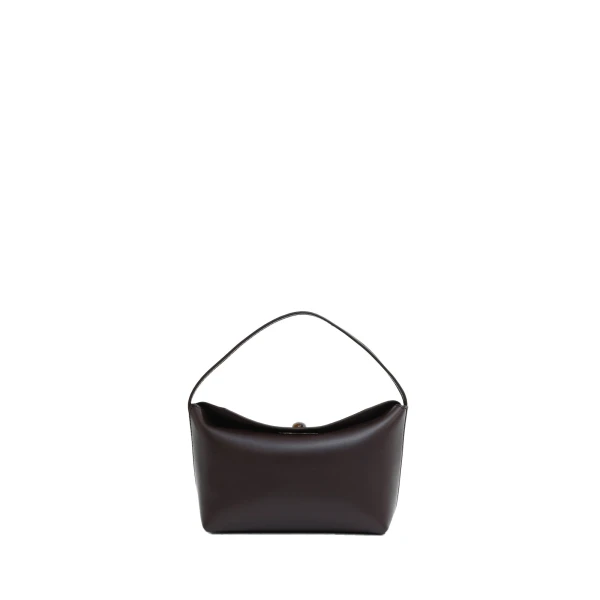 Christopher Esber Turnlock Mini Bag in Carob | Mini Bags | Luxury Shoes 