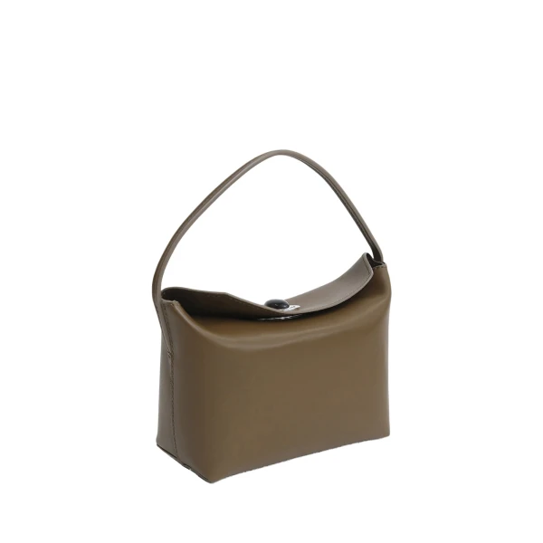 Christopher Esber Turnlock Mini Bag in Khaki | Mini Bags | Luxury Shoes 