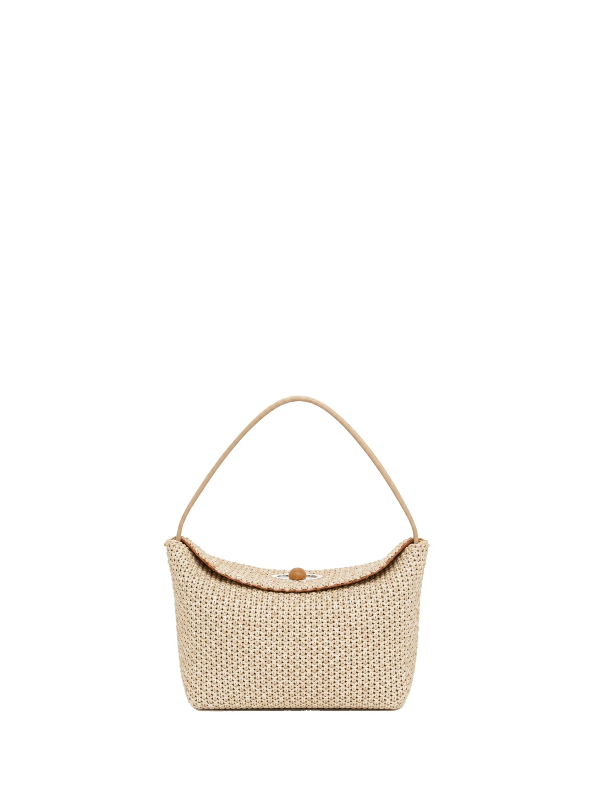 Christopher Esber Turnlock Raffia Mini Bag in Natural Christopher Esber Turnlock Raffia Mini Bag in Natural | Mini Bags | Luxury Shoes