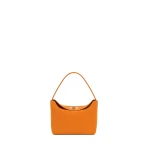 Christopher Esber Turnlock Suede Mini Bag in Orange | Mini Bags | Luxury Shoes 
