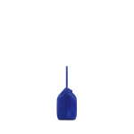 Christopher Esber Turnlock Suede Mini Bag in Yves Blue | Mini Bags | Luxury Shoes 