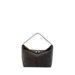 Christopher Esber Turnlock Suede Shoulder Bag in Ash | Shoulder & Crossbody Bags | Luxury Shoes 