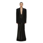 Christopher Esber Tuxedo Contrast Wool Blazer in Black | Blazers | Luxury Shoes 